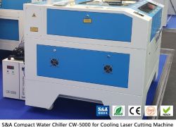 Malý vodní chladič CW5000 pro CO2 laserovou gravírovací frézu