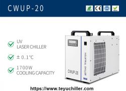 Ultrarychlý laserový vodní chladič CWUP-20